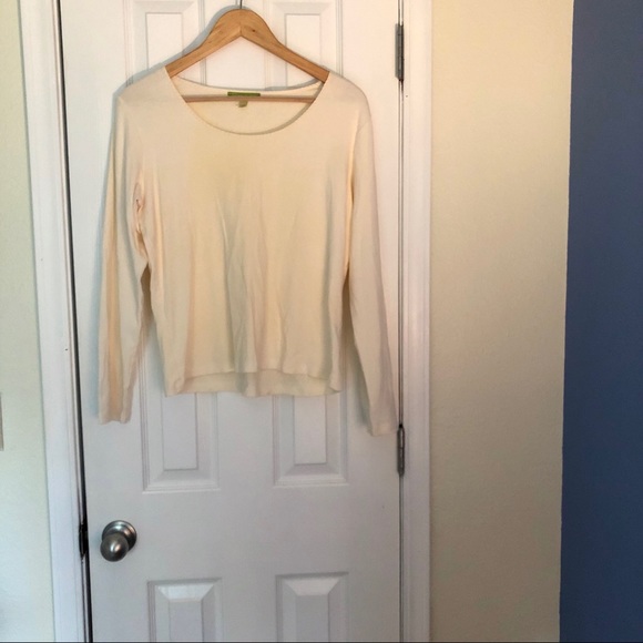 Ivory Sigrid Olsen long sleeved top - Picture 2 of 6